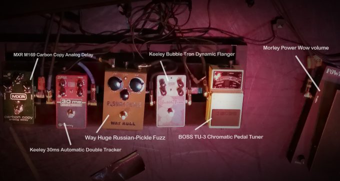 John_s_Pedals Goodsall's pedal board.